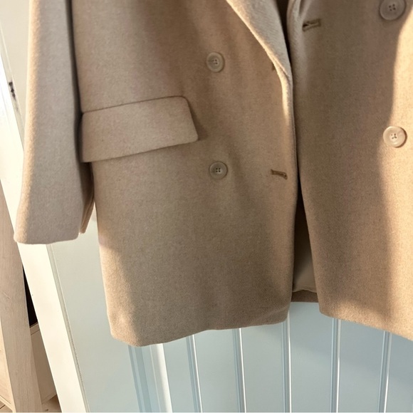 A&F Oversized Wool-Blend Short Coat NWOT PETITE - Picture 13 of 17